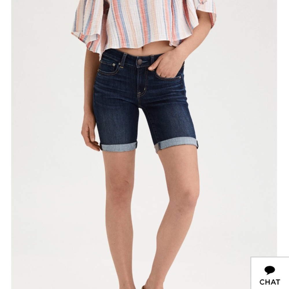 American Eagle skinny Bermuda’s